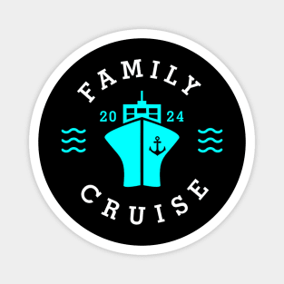 Family Vacation Group Vacay Squad Shirts Family Cruise 2024 Magnet